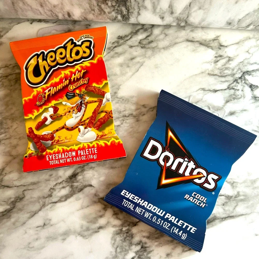 Cheetos & Doritos Eyeshadow Palette Bundle